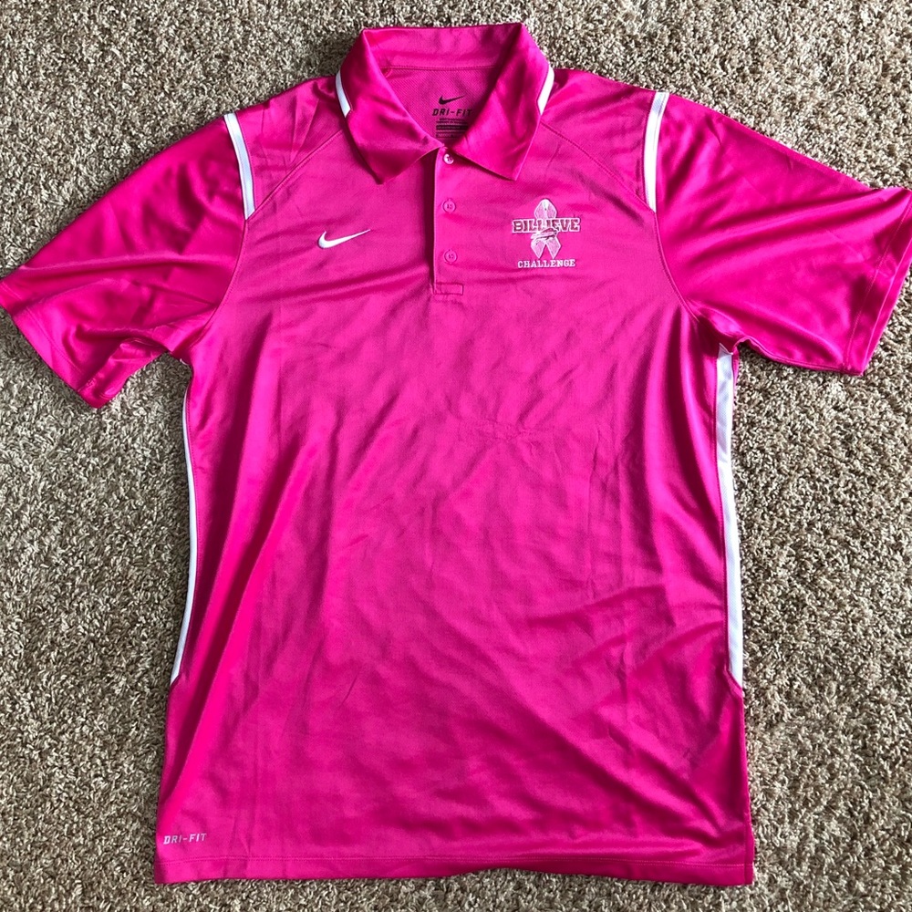 Buffalo Bills Pink Polo